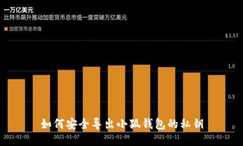 如何安全导出小狐钱包的私钥